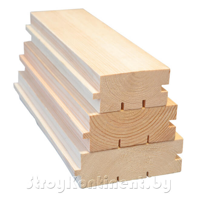 Доска пола ель, сосна 26x98x3000 (4000, 6000) мм, сорт АB