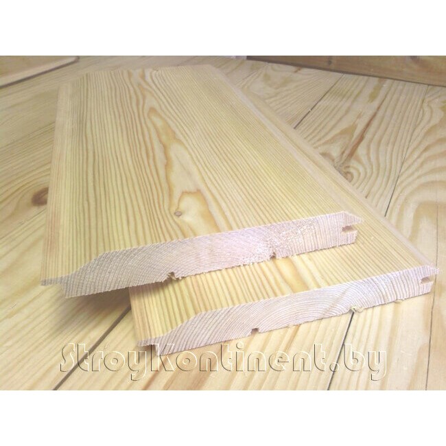 Имитация бруса лиственница 20x160x3000 мм сорт SF