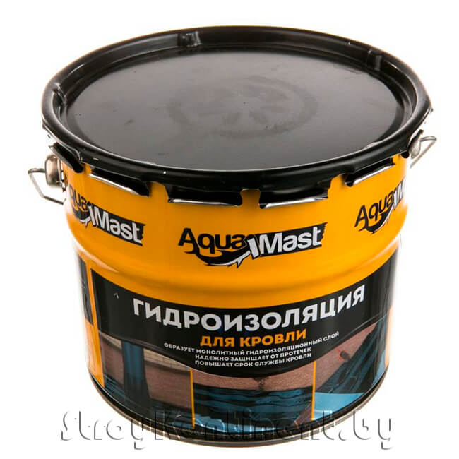 Мастика кровельная и гидроизоляционная битумно-резиновая холодная AquaMast