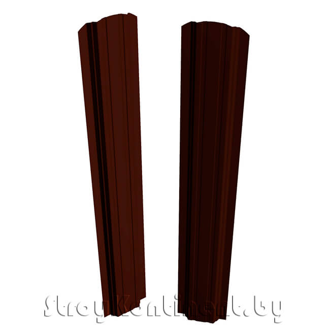 Металлический штакетник вертикальный П-97