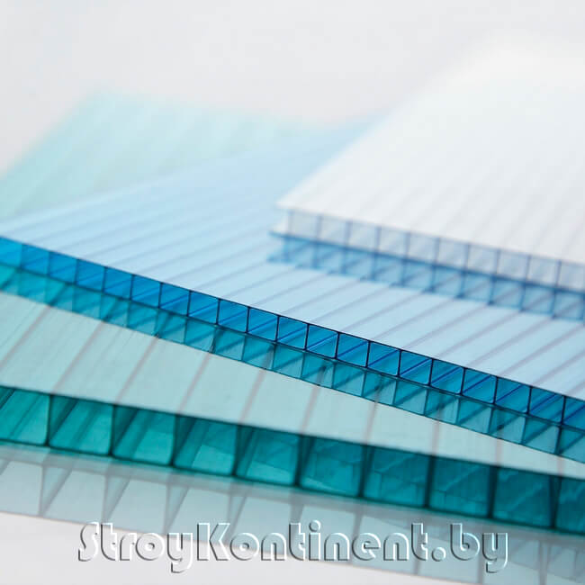 Поликарбонат сотовый прозрачный Sotek-5