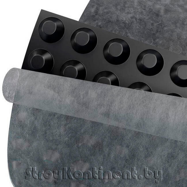 Профилированная мембрана PLANTER Geo (Плантер Гео) 15x2 м